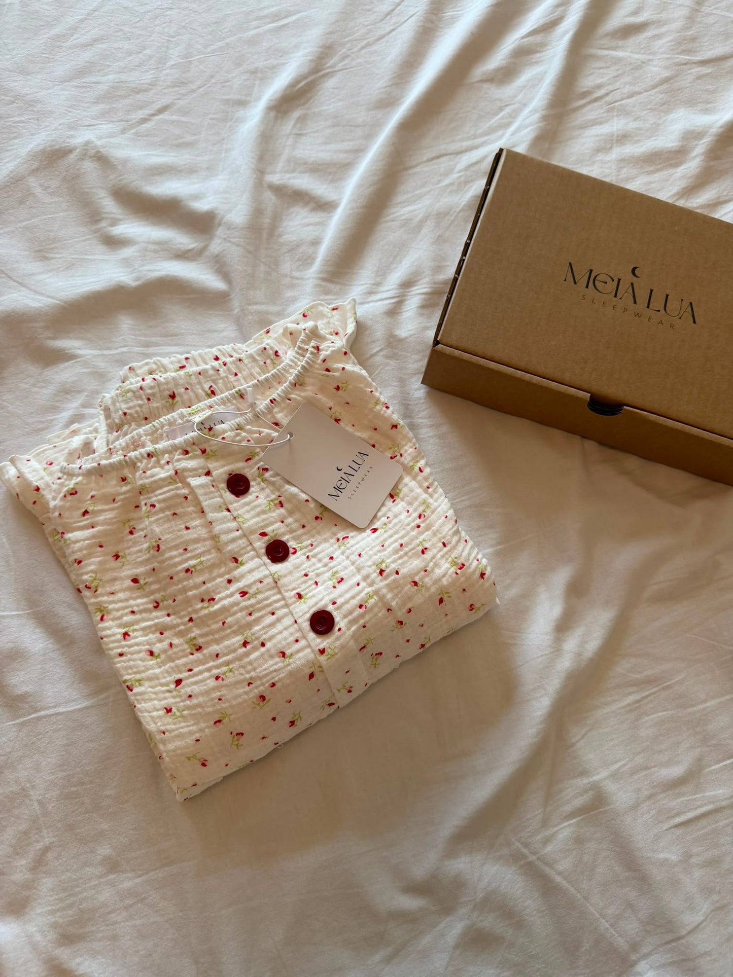 Pijama Feminino Florzinhas